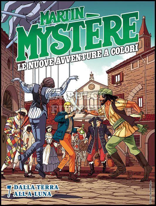 MARTIN MYSTERE GIGANTE # 20 - MARTIN MYSTERE - LE NUOVE AVVENTURE A COLORI 7: DALLA TERRA ALLA LUNA